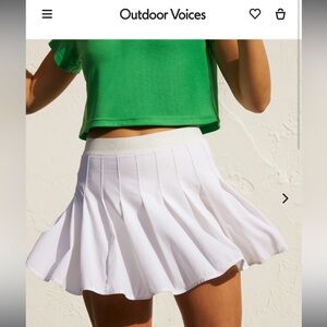 Outdoor Voices Pleated Tennis Skirt